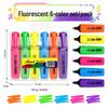 Macaron Fluorescent Pen Set for Journaling, Note-Taking, and Creative Doodling