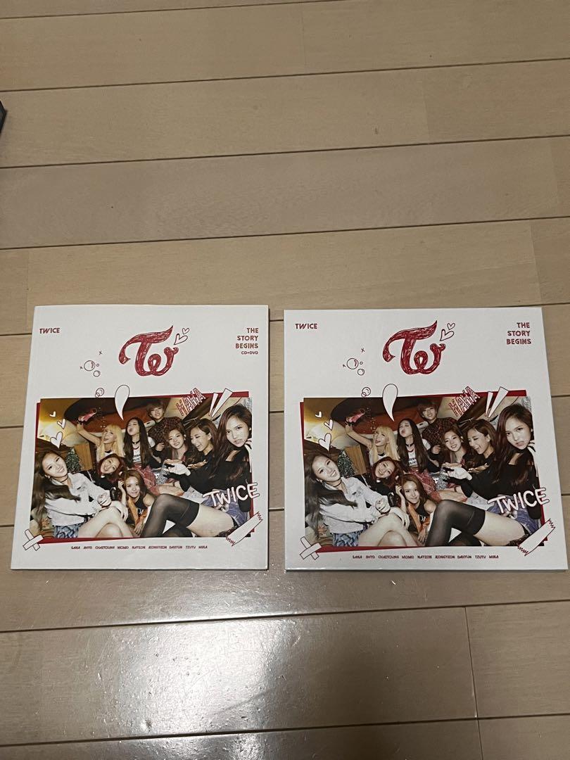 

[USED] TWICE The story begins album