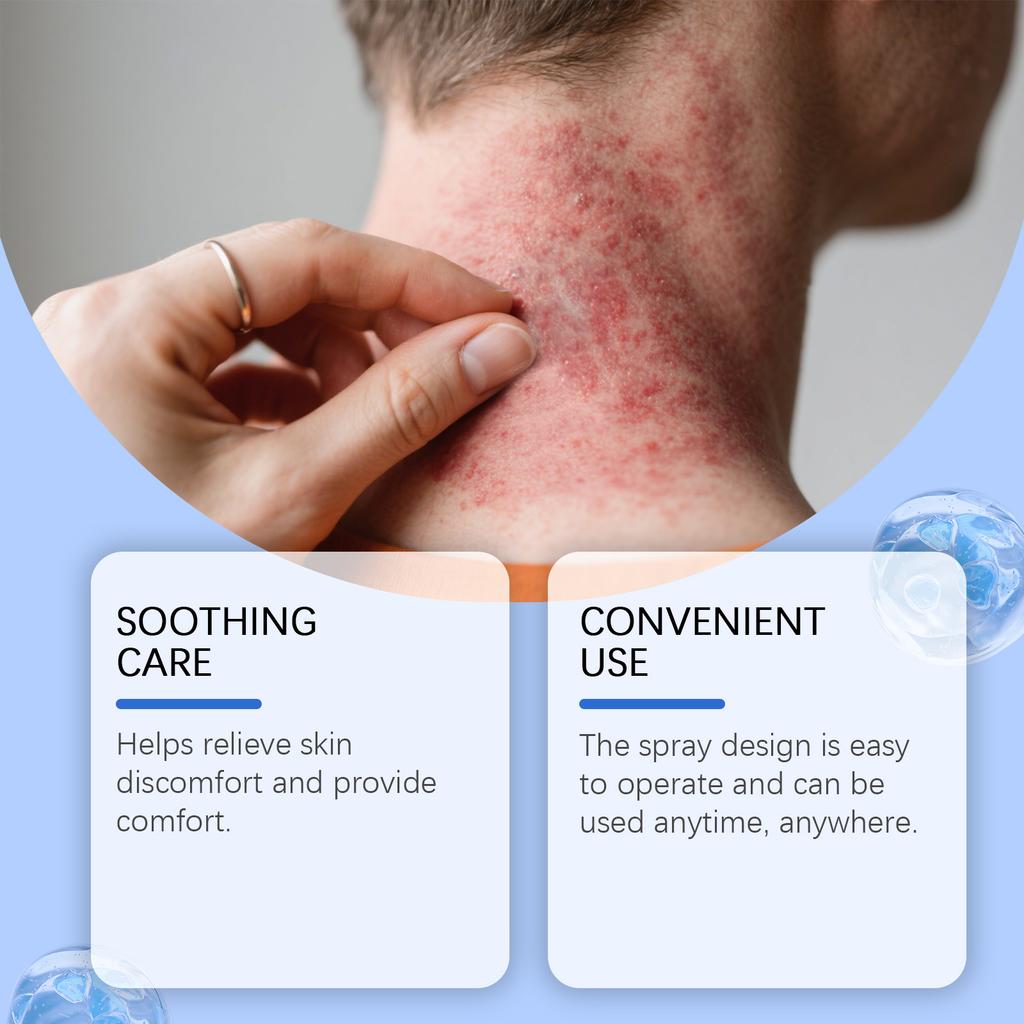 Magnesium Herbal Spray Reduces , Private Pruritus Balance Skin Care Spray Skin Soothing Spray,50ml