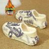 Cotton Slippers Winter Velvet Thermal Bag and Cotton Shoes Waterproof and Non-slip Thick-soled Large-size Slippers