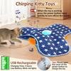 Smart Hide and Seek Cat Toy Motion Activated Interactive Cat Toys Pet Game Cover  Kitten Teaser