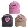 Pink Love Heart Korean Style Outdoor For Women Snapback Hat Heart Baseball Cap Visors Cap Sun Cap