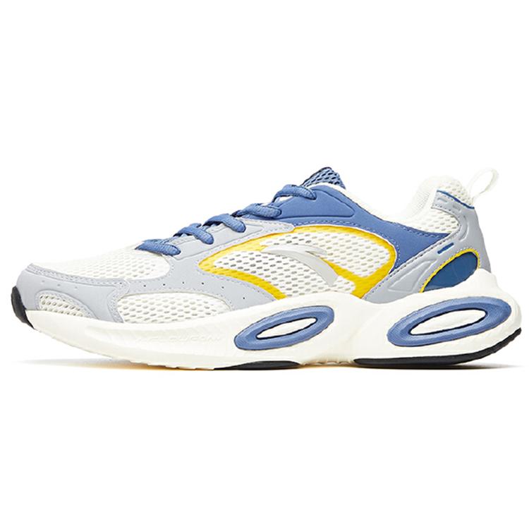 

New Anta Anti-Slip Wear-Resistant Low-Top Running Shoes Men s White Blue 112025590-4 40.5