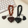 Simple Love Leather Keychain Pendant  Versatile Keychain For Women Exquisite Backpack Decoration Accessories Gifts