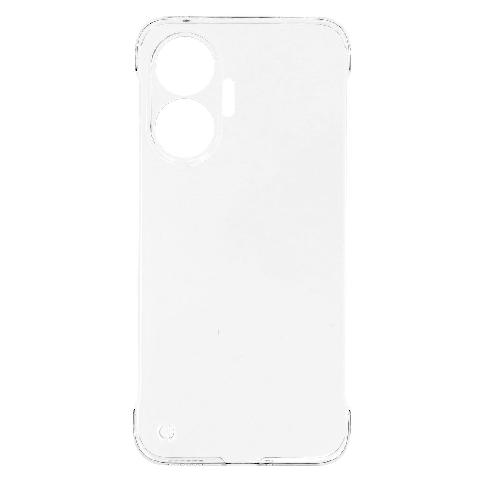 

For Xiaomi Redmi Turbo 4 Pro 5G Case Transparent PC Borderless Phone Cover A