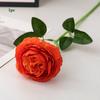 European 3heads Peony Multicolors 48*8cm/65cm Bridal Bouquet Flowers PINK Fake Peony Flower Wedding Table Decoration