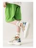 Capybara Boys' Cotton Mid-Calf Socks - Cute Cartoon Design for Spring, Autumn, and Winter