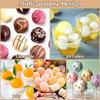 2pcs Sphere Chocolate Molds Each 15 Cavity 3D Ball Molds Silicone Small Semi Sphere Candy Mold Silicone for Cake Decorations Fat Bombs