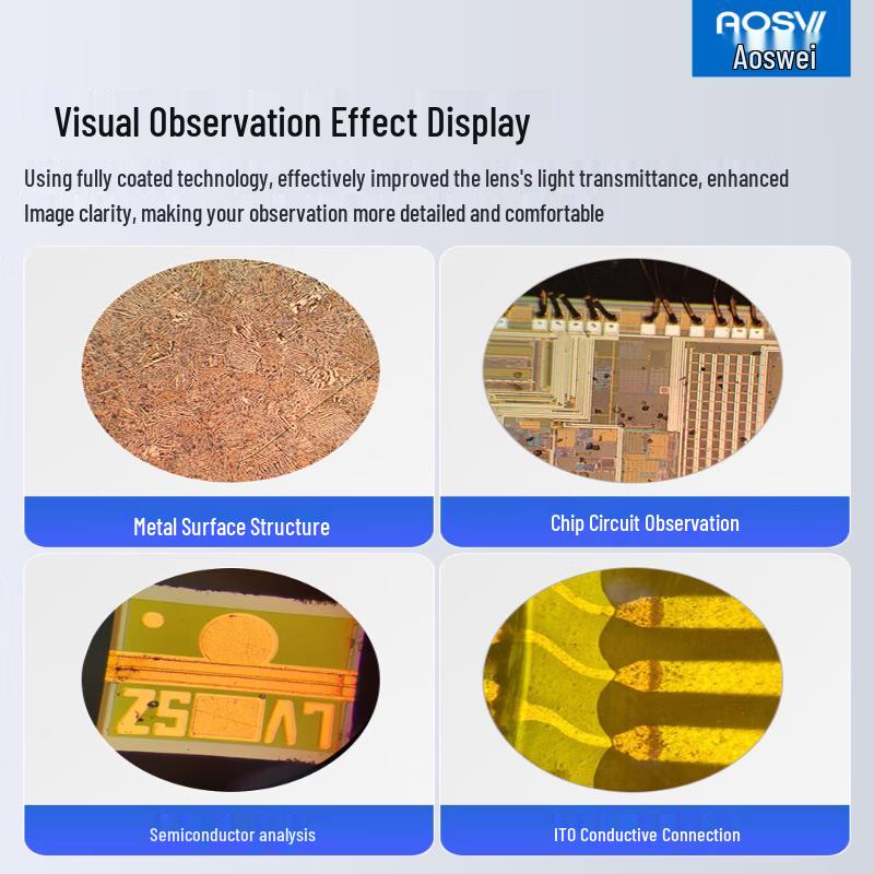 AOSVI M203 500x Metallurgical Inspection Microscope