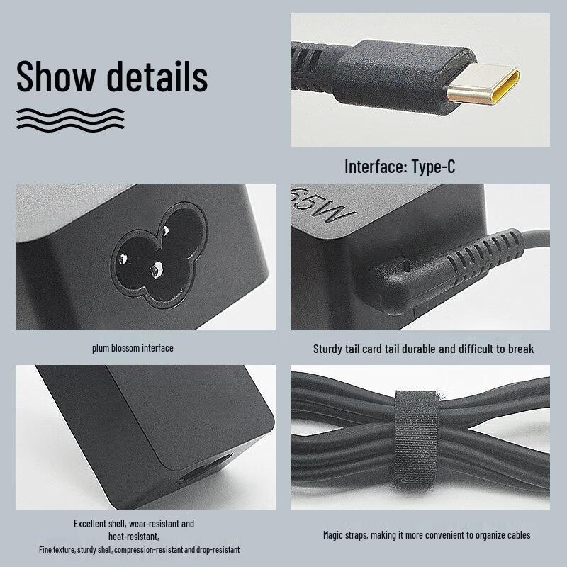 Type-C 65W Laptop Charger