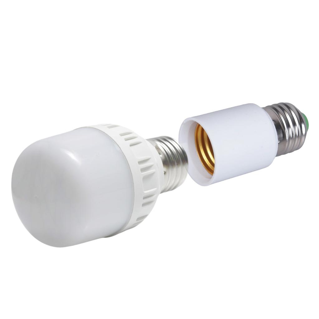 2PCS E27 Light Socket Extenders 65Mm Length Adapter Light Port Elongator Perfect for LED Bulbs and Household Lamp