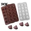 Strumento Multifunzione in Silicone per Cucina, Stampo Divertente a Forma di Cacca per Cioccolato, Teglia da Forno a 15 Cavità, Stampo Resistente al Calore Antiaderente per Dolci, Caramelle, Fondant, Gelatina