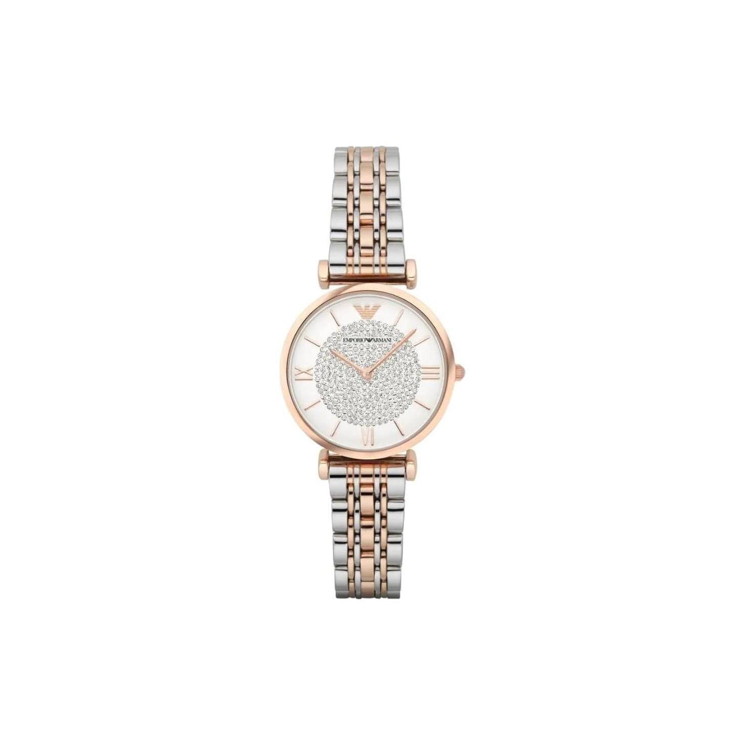 

EMPORIO ARMANI Wrist Watch Quartz Movement Stainless Steel Strap 32mm White Dial Women s Watch AR1926-1 White Dial