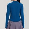 Women's Autumn & Winter Plus Velvet Sports Hoodie: Long Sleeve, Zip-Up, Outdoor Fitness, Quick-Dry, Slim Fit Yoga Jacket