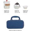 Travel Tea Pot Set Outdoor Portable Ceramic Quick Guest Tea Set Office Teapot And Cup Set Light Luxury Friend Best Gifts