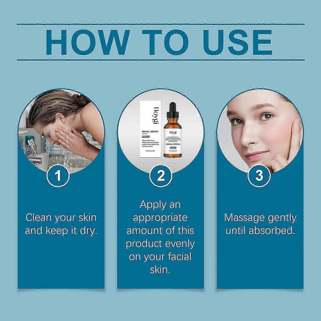 Vitamin C Face Serum - Hydrating, Youthful Glow & Brightening Essence with Vitamin E - 30ml
