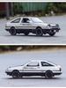 1:32 Toyota AE86 Sports Car Alloy Model Miniature Car Toy Diecast Metal Sound Light Vehicles for Child Birthday Gift