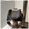 Womens Pu Small Square Handbag With Magnetic Closure For Daily Commuting And Street Style Fashion