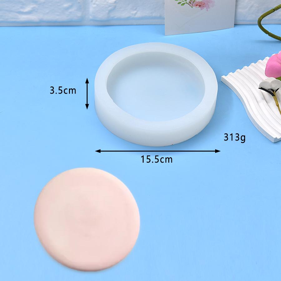 Set Matrițe Silicon Tort Mousse Brioșă Emoji - DIY 3", 4", 6" Sandvișuri Cookie cu Stoarcere.