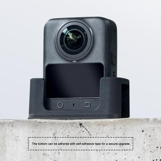 Car Camera Base Self-Adhesive Backing Sticker Camera Stabilizer Anti-Shake Anti-Vibration Silicone Mount for DJI OSMO 360