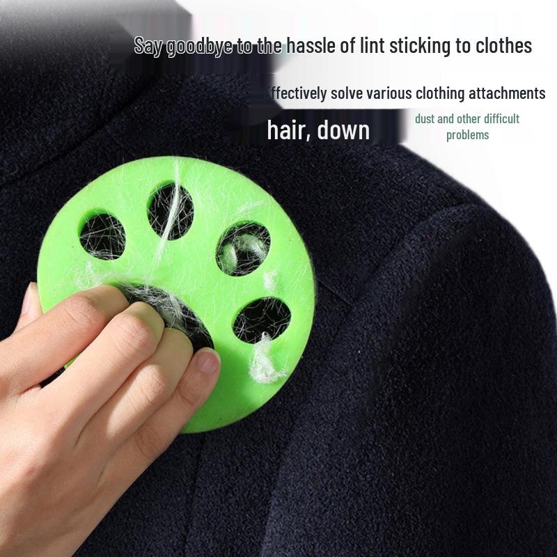Silicone Cat Paw Lint Remover: Washable Home Use Pet Hair and Dust Cleaner.