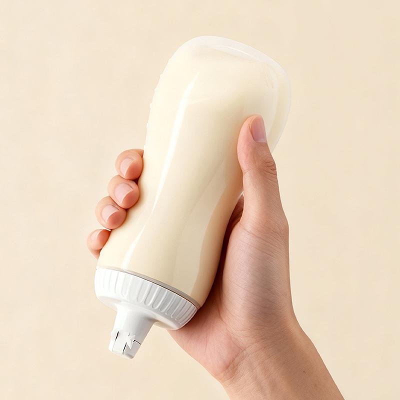 500Ml Large Squeeze Condiment Bottles With Nozzles Ketchup Bbq Sauces Olive Oil Bottle Dispenser Squeeze Sauce Bottle