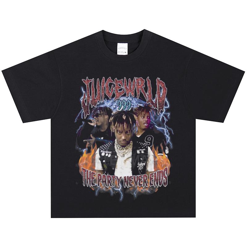 Футболка Juice Wrld, Мягкая ткань, Повседневная XXXXL