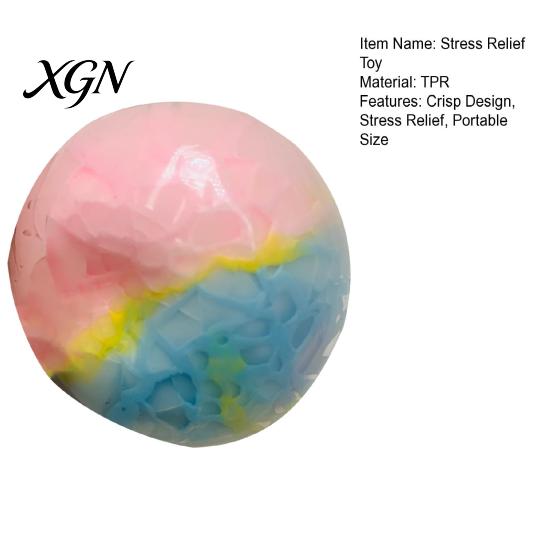Crisp Stress Ball Handmade Relief Slow Rising Sensory Fidget Toy Portable Decompression Party Favors Relaxation