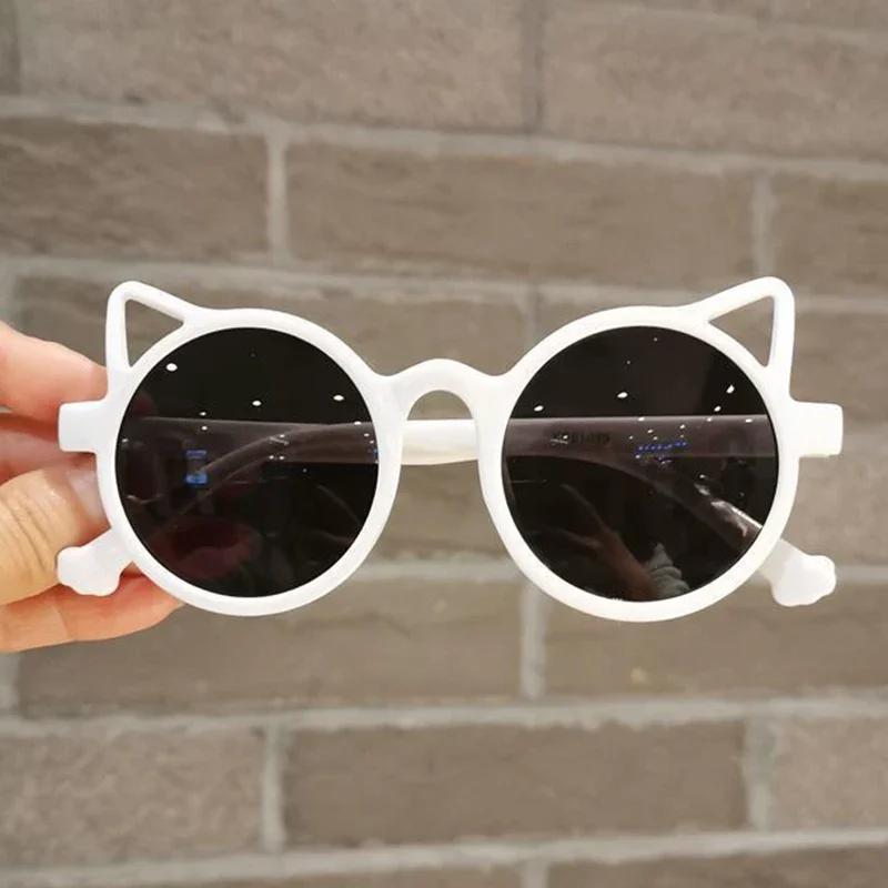 Girls Boys Cute Animal Cartoon Ears Sunglasses Outdoor Sun Protection Children Vintage Sunglasses Classic Kids Eyewear