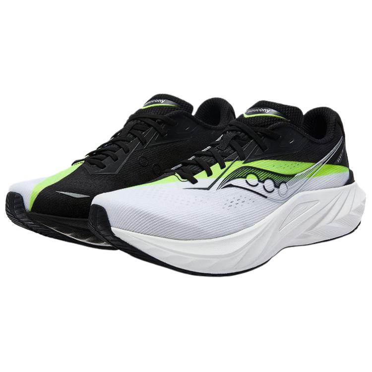 Saucony Slay Full Speed 3 Versatile Comfortable Rebound Running Shoes Unisex Running Shoes White Black Green S28271-5