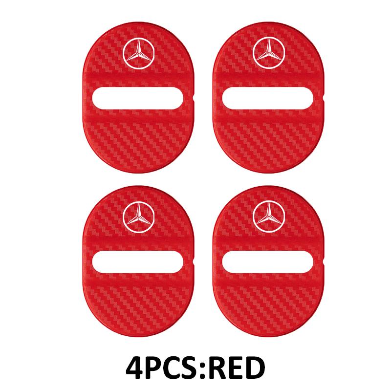 AABGW1 For Benz Car Styling Door Lock Protective Cover Plastic Anti Rust Sleeve Auto Accessories CITAN VITO SPRINTER CLS SLK Sport ML