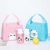 New Cartoon Lunch Box Bag Waterproof Picnic Bag Food Cooler Bags Portable Handbag Thermal Insulated Lunch Bag Women Kids Tote