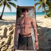 Lingering Lust Love And Deepspace Towel For Outdoor Camping Beach Towel Super Absorbent Quick-Drying Summer Towel