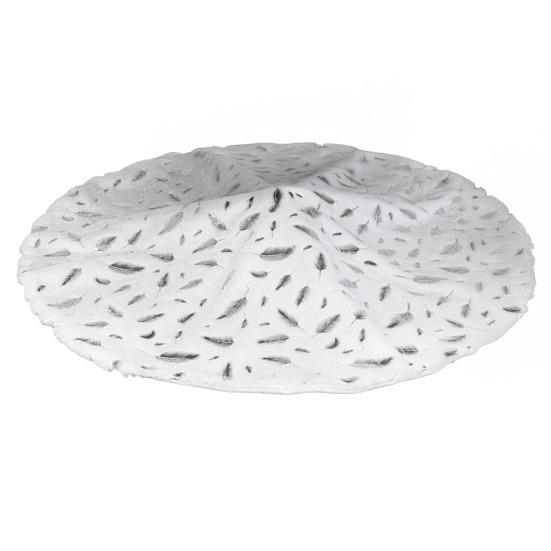 Faux Fur Christmas Tree Skirt White Furry Christmas Tree Skirt Thick