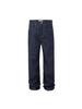 2026 Unisex American Denim Workwear Set: Sapphire Jacket & Loose Straight-Leg Pants