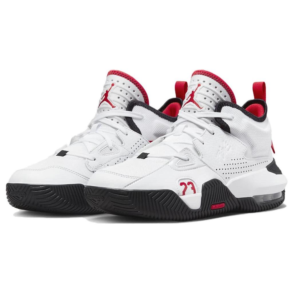 Pánské tenisky Air Jordan Stay Loyal 2 Bílá Univerzitní červená Černá DQ8401-106