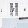 Wall Cabinet PORTO White 60 x 31 x 80 cm Engineered Wood
