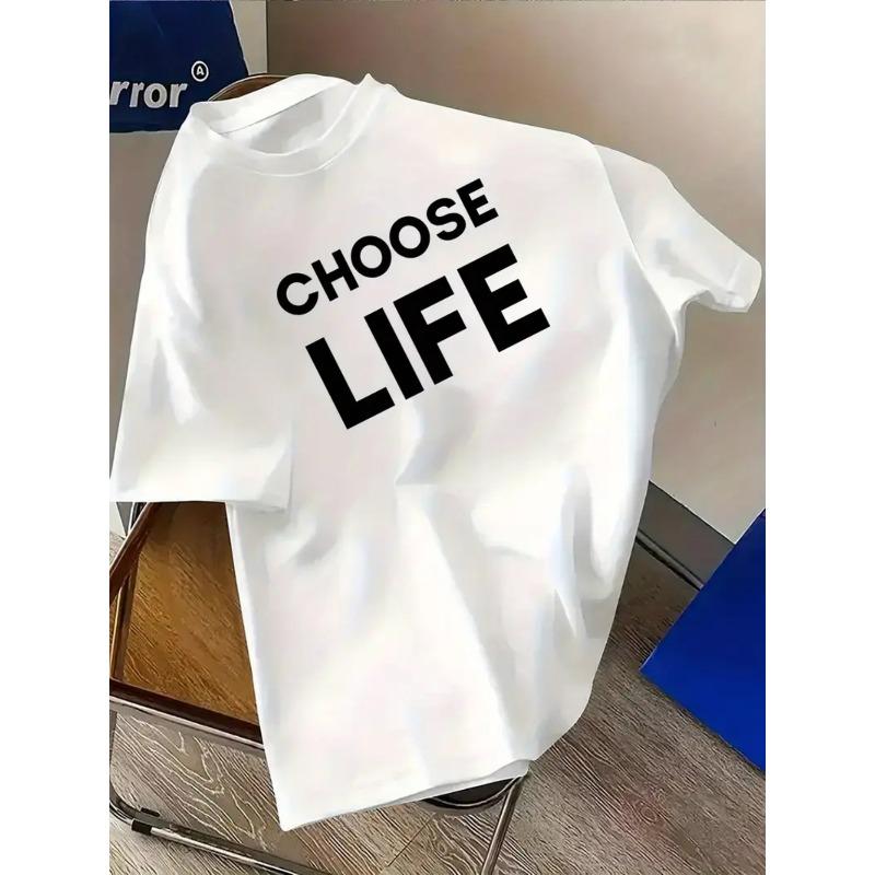 European Size 2026 Summer New Trendy Men S Print Short Sleeve T-Shirt Versatile Men S Top S
