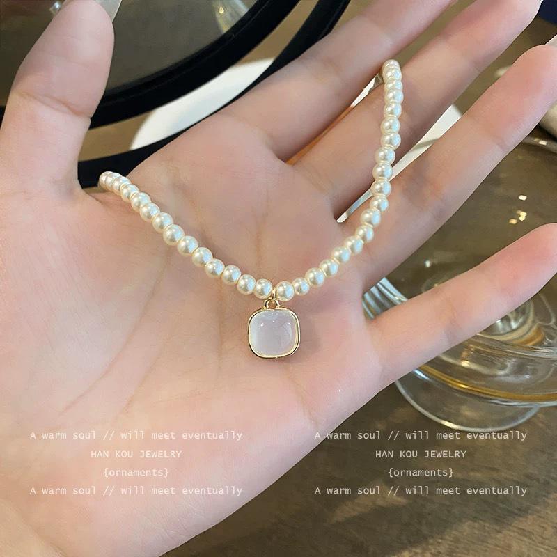 

Элегантное ретро жемчужное ожерелье: Шикарная, уникальная и универсальная цепочка для свитера для женщин