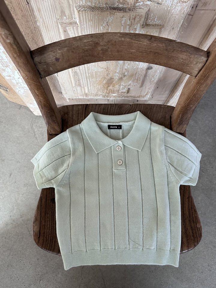 

2025 Korean Style Baby & Toddler Ice Silk Knit Summer Top and Pants Set 150 cm