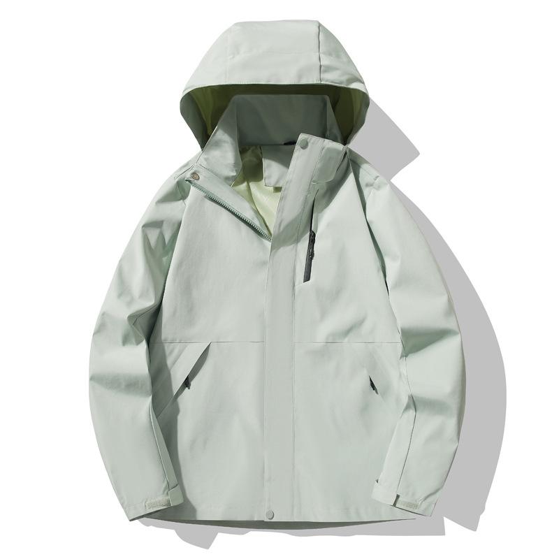Herren- und Paarkombi 25 Jahre Frühling/Herbst Outdoor-Sport Winddicht Wasserdicht Atmungsaktiv Bergsteigerjacke