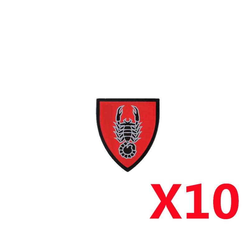 Medieval Military MOC Castle Knight Building Blocks Figures Accessories King Helmet Shield Flags Shoulders Armor Toy Gift N031