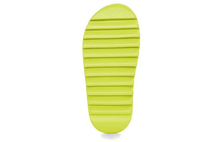 Yeezy Slides Adidas Originals 'Glow Green' GX6138