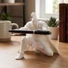 3D Printed Warrior Pen Holder Plastic Figurine Fountain Pen Holder  Home Office