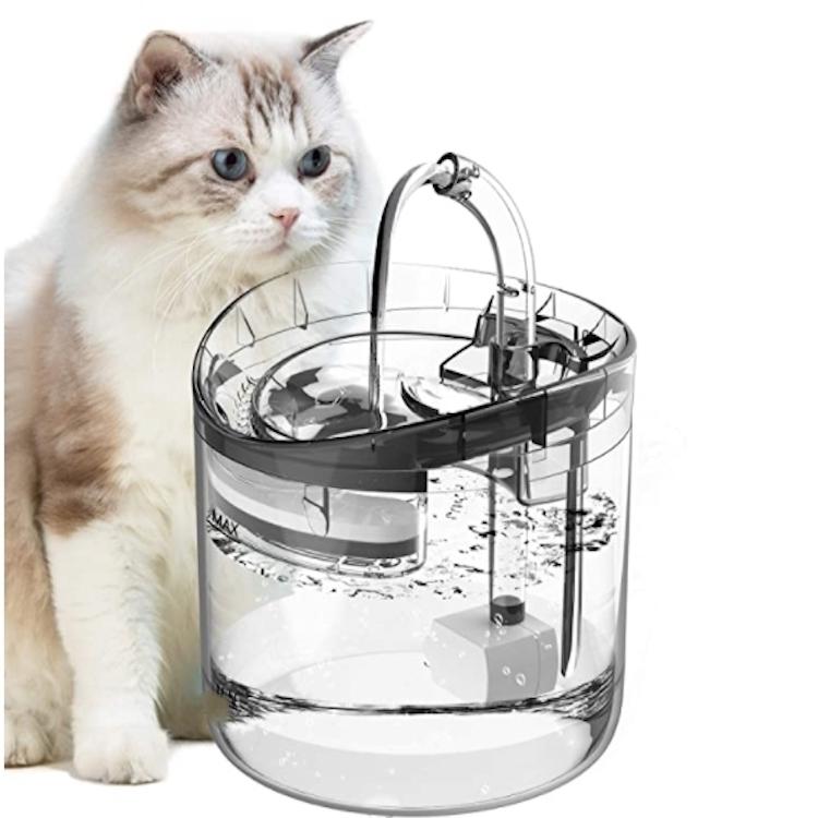 ZYH Automatic Pet Water Dispenser Smart Pet Cat Drinking Fountain