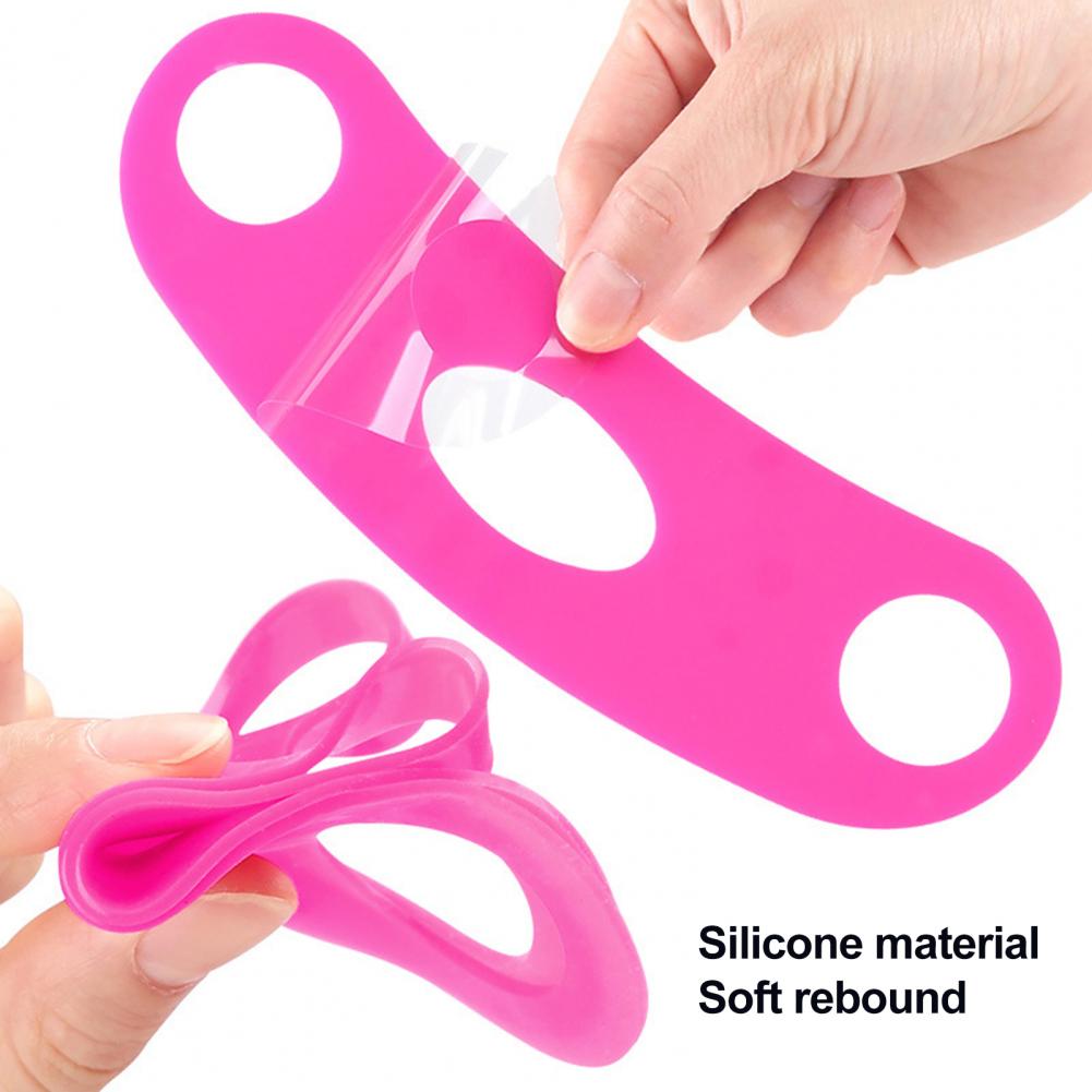 Face Contouring Band Washable Face Lifting Strap Silicone V Line Lifting Chin Strap for Face Skin for Cheek for Sleeping