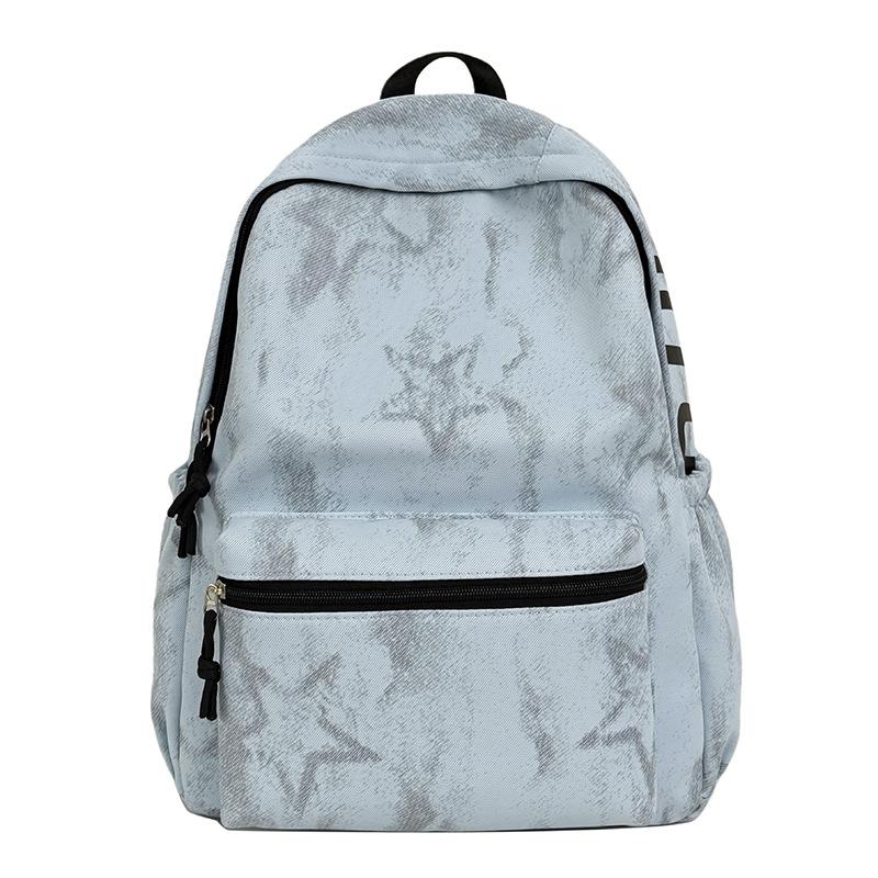 Schoolbag1011 new large-capacity backpack schoolbag, male and female junior high school students backpack, casual simple and lightweight college