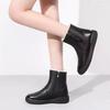 WTEMPO Large Size Casual Outdoor Flat Heel Zipper Snow Boots Women's Winter Thick Warm Cotton Plush Short Boots
