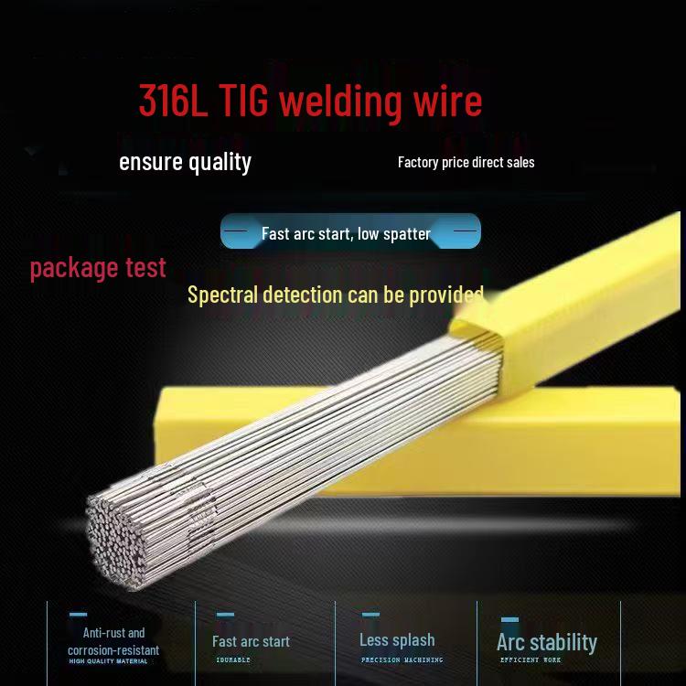 ER304/ER308/E2209/ER316L WIG-Schweißdraht aus Edelstahl, Massiv und Gerade.