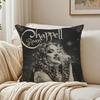 Bold Pop Singer C-Chappells R-Roans Cushion Cover Linen Pillowcase Soft For Sofa Bed Home Room Decor